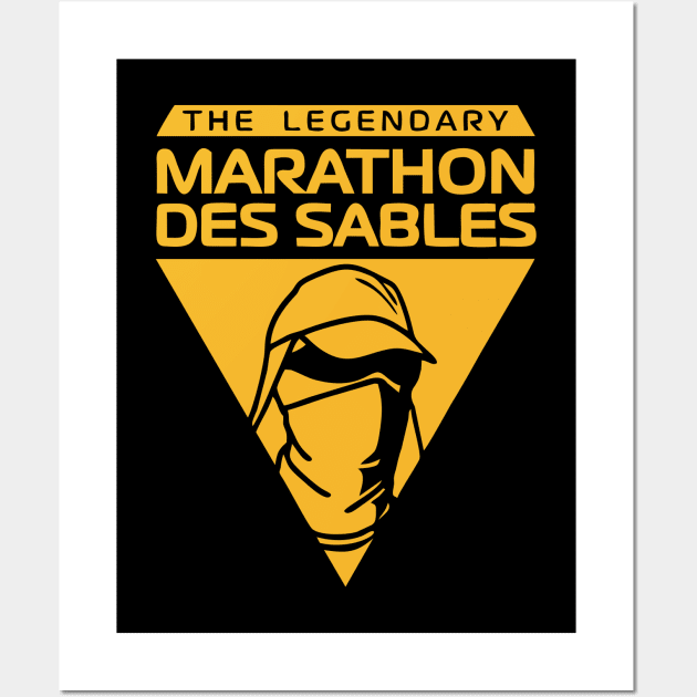 Marathon Des Sables Wall Art by Radian's Art